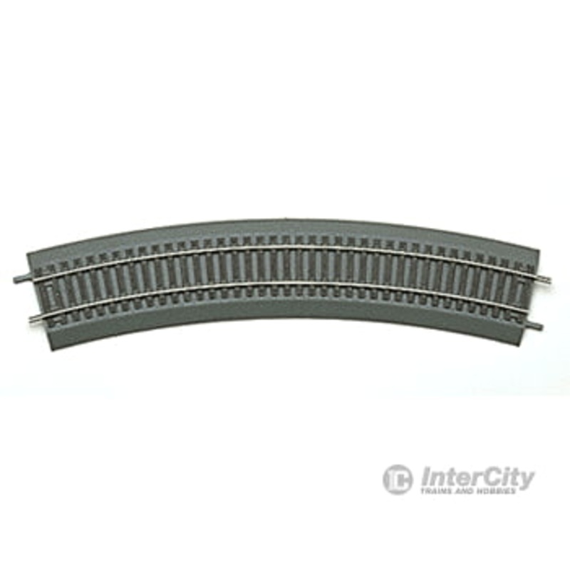 Atlas 460 True-Track(R) Code 83 Track & Roadbed System — 18″ Radius Curve Sections pkg(4)