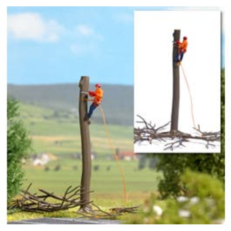 Busch 7972  HO Action Set: Tree Removal