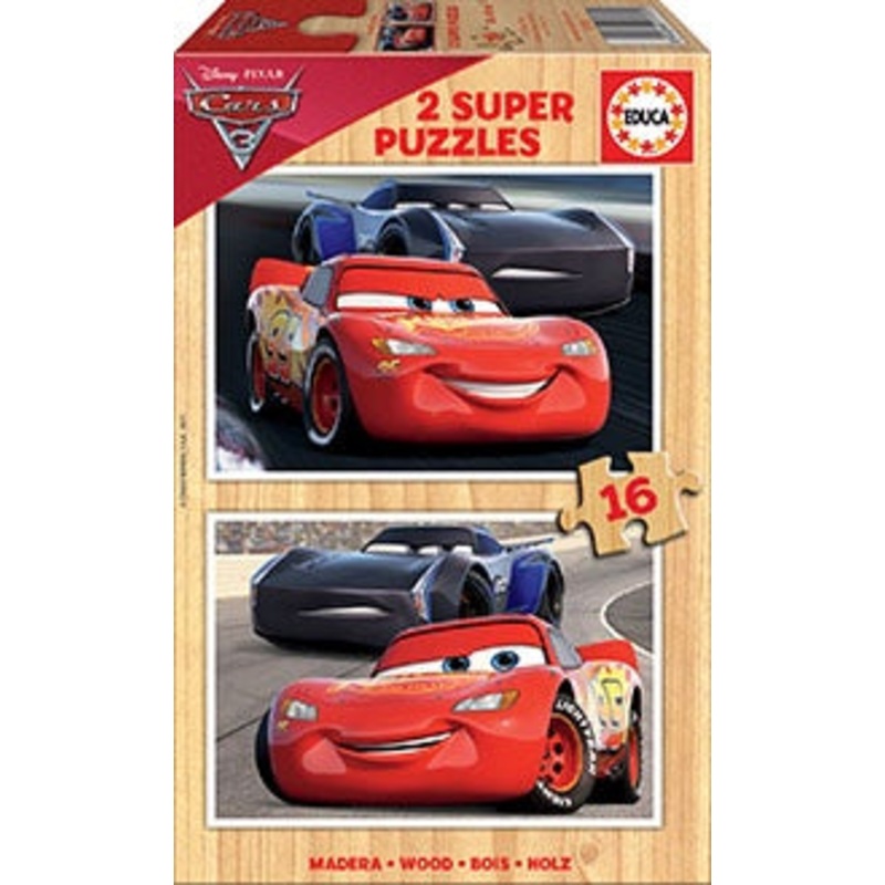 Educa – Cars 3 Puzzles (2x16pcs)