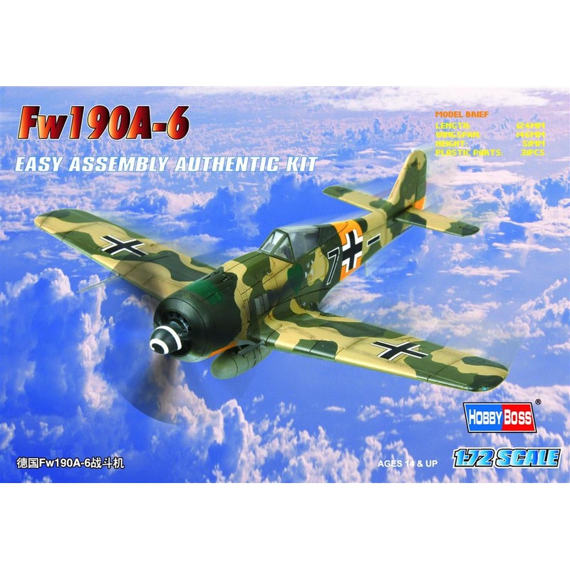 Hobby Boss – 1/72 Fw 190A-6 (80245)