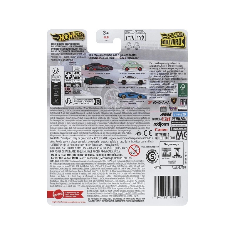 Lamborghini Countach LPI 800-4 Teal Metallic “Boulevard” Series Diecast Model Car by Hot Wheels