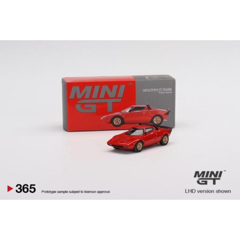 Mini GT – 1/64 Lancia Stratos HF Stradale (Rosso Arancio)
