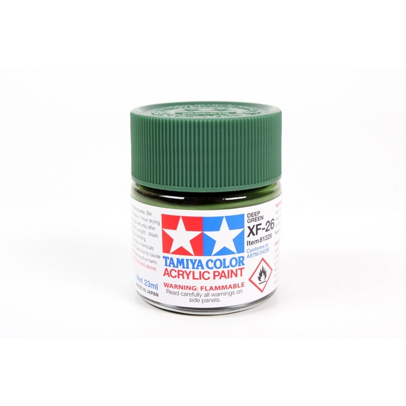 Tamiya – XF-26 Deep Green Acrylic (23ml)