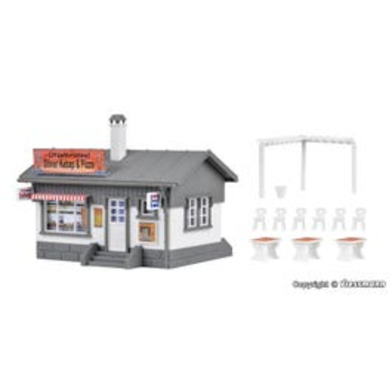 Vollmer 45151  HO Snack bar Dner and Pizza kit