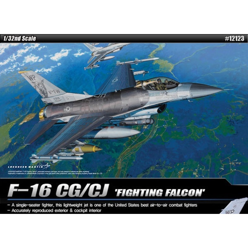 Academy – 1/32 F-16CG/CJ Falcon