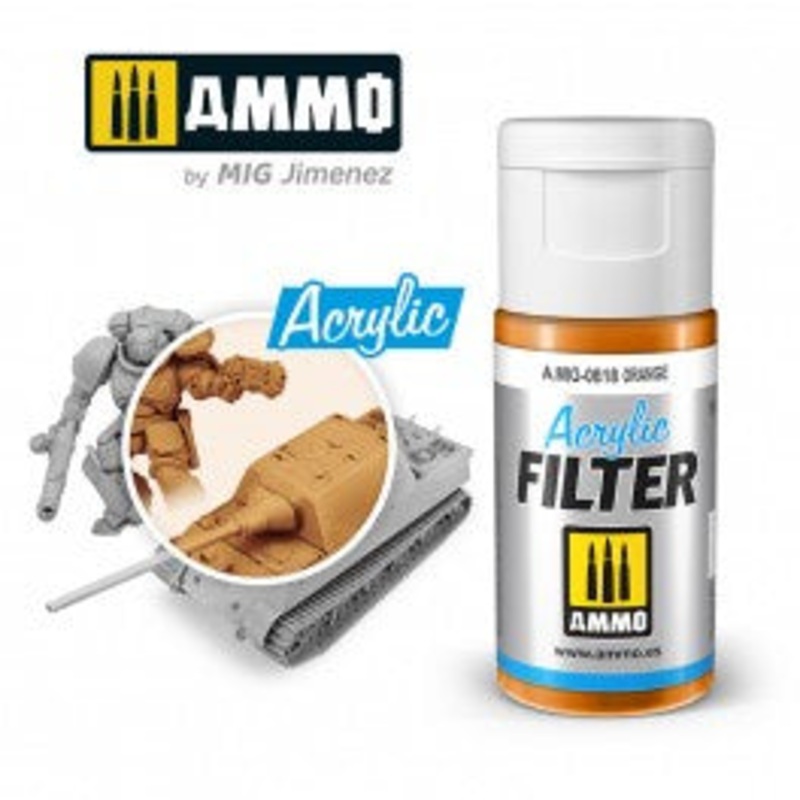 AMMO – 0818 Acrylic FILTER Orange