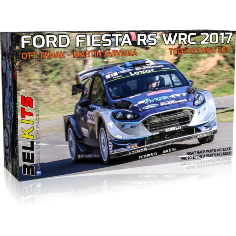 Belkits – 1/24 Ford Fiesta RS WRC -2017 Tour de Corse