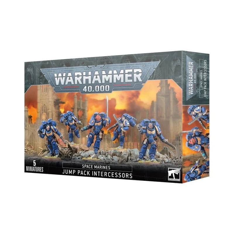 GW – Warhammer 40k Space Marines: Jump Pack Intercessors  (48-13)