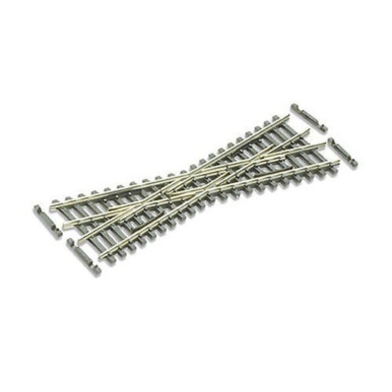 Peco SL-E393F N Scale N 20DEG SHORT CROSS CD55