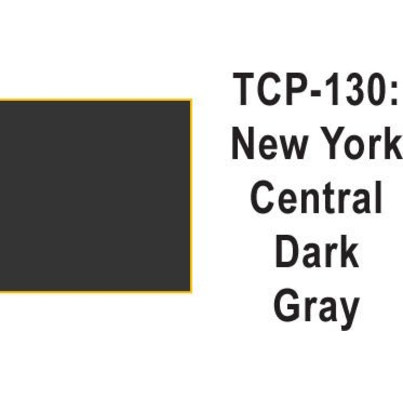 Tru Color TCP-130 New York Central Dark Gray Paint 1 ounce