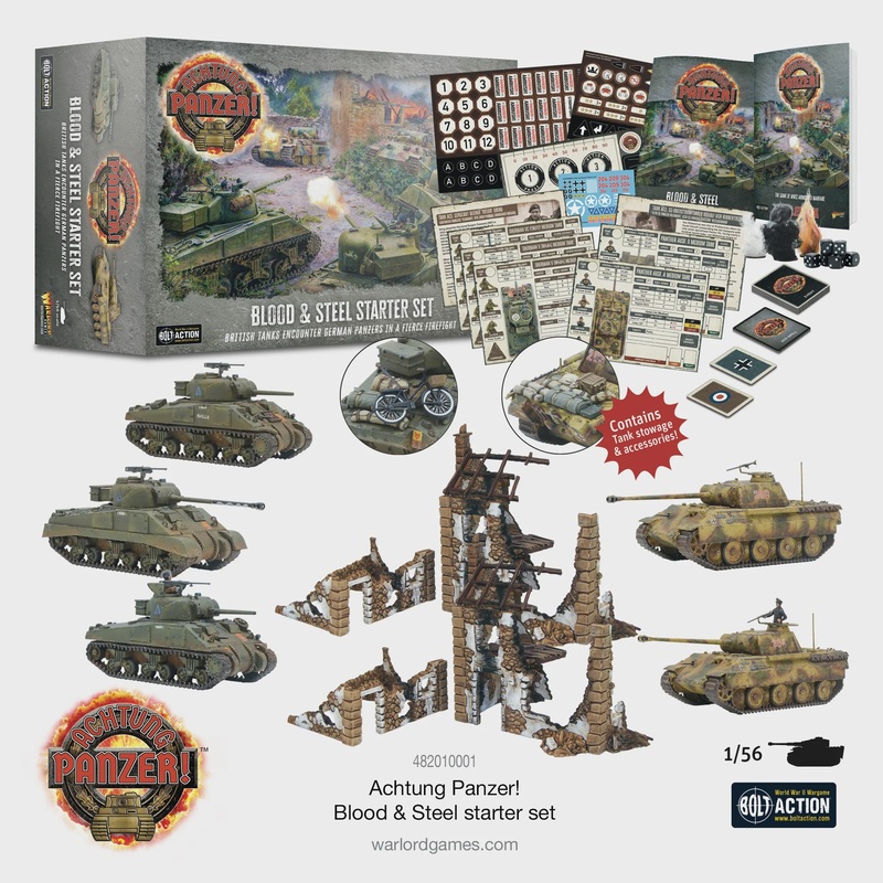 Warlord – Achtung Panzer!  Blood & Steel Starter Game
