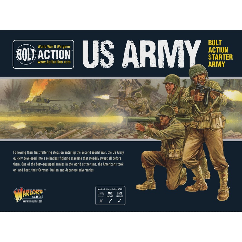 Warlord – Bolt Action: US Army Starter Army
