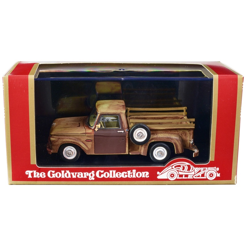 1965 Ford F-100 Stepside Pickup Truck Rusted “For Sale” Limited Edition to 220 pieces Worldwide 1/43 Model Car by Goldvarg Collection