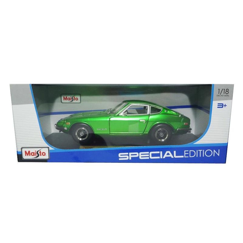 1971 Datsun 240z Green 1/18 Diecast Model Car by Maisto