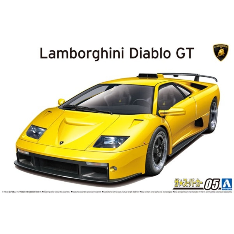 Aoshima – 1/24 Lamborghini Diablo GT ’99