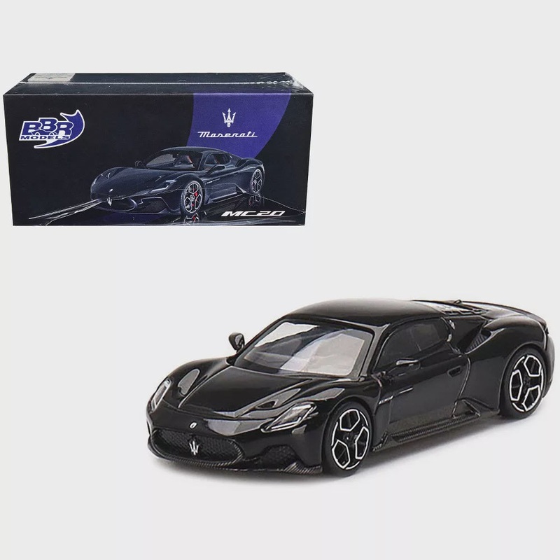 BBR Models – 1/64 Maserati MC20 Nero Engima