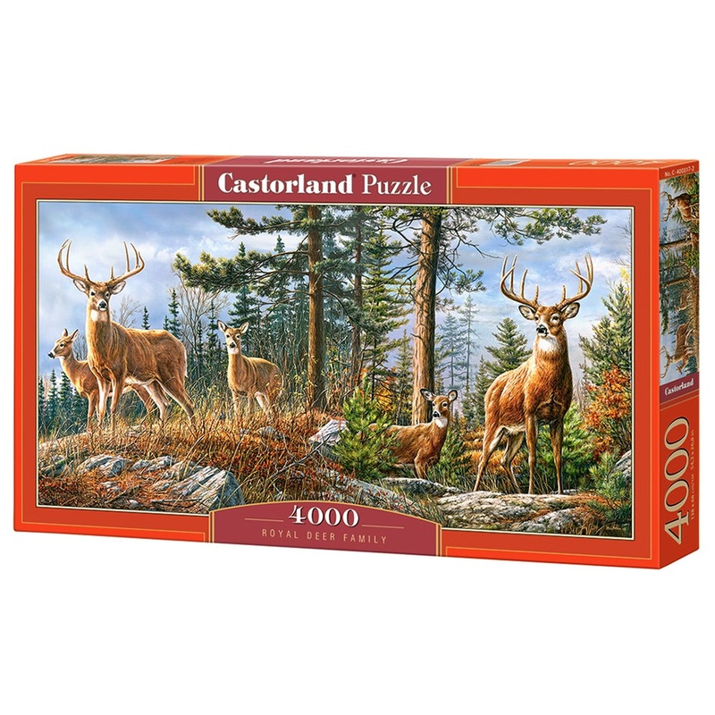 Castorland – Royal Deer Family (4000pcs)