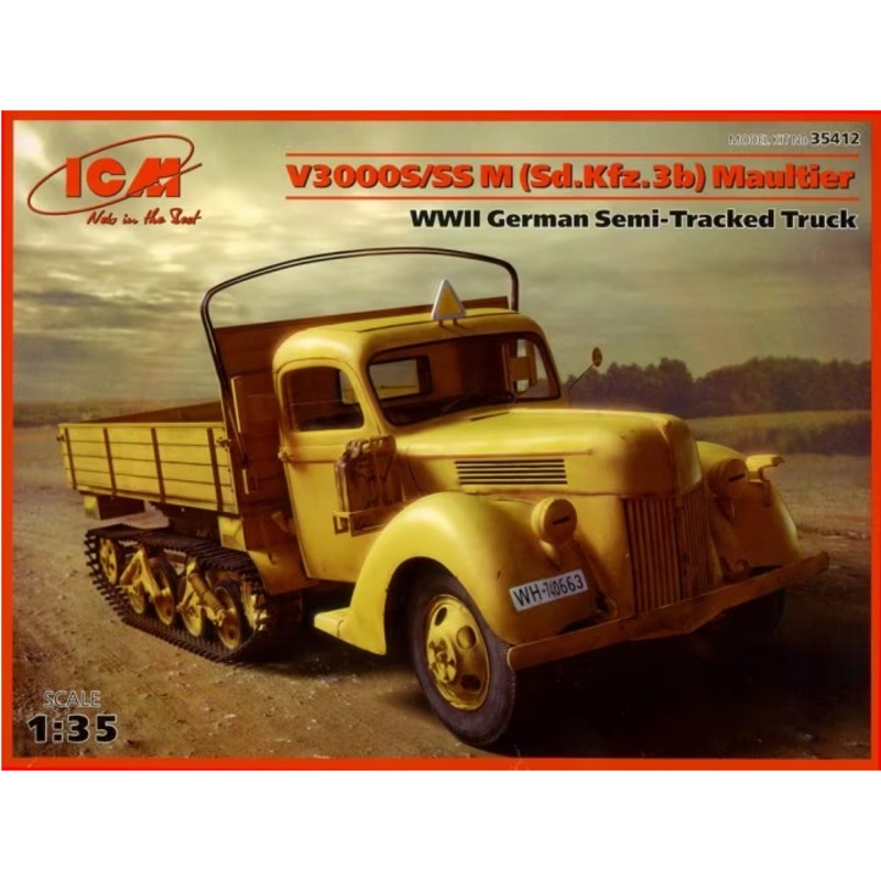 ICM – 1/35 V3000S/SS M (Sd.Kfz.3b) Maultier