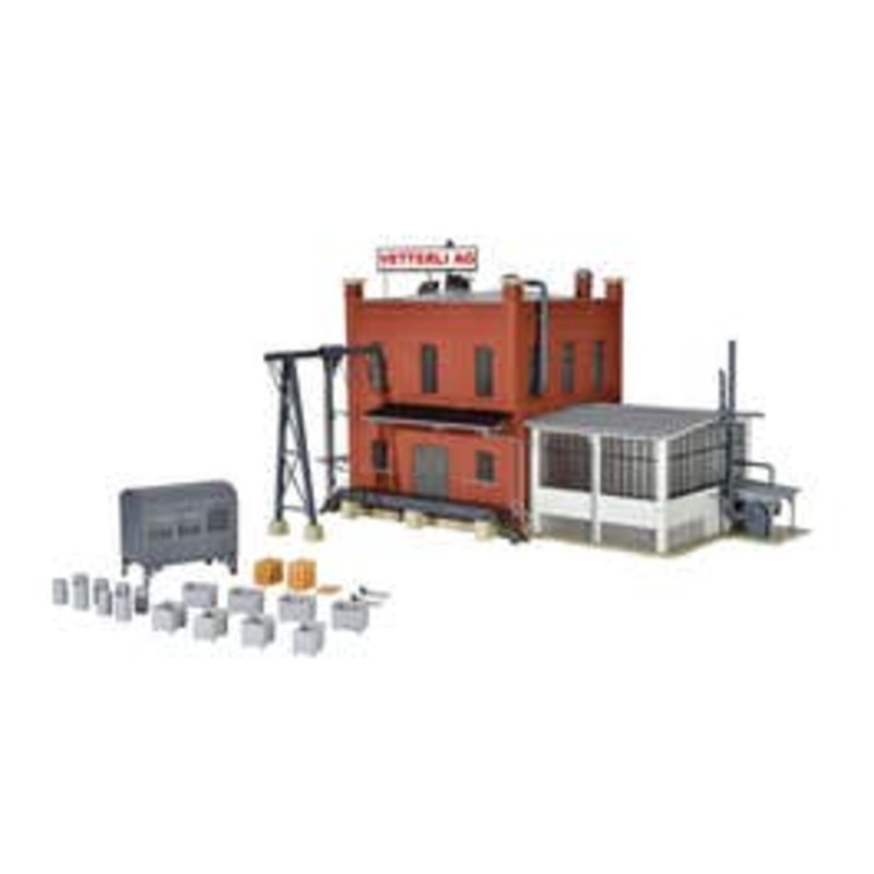 Kibri 39813  HO Factory with annex kit