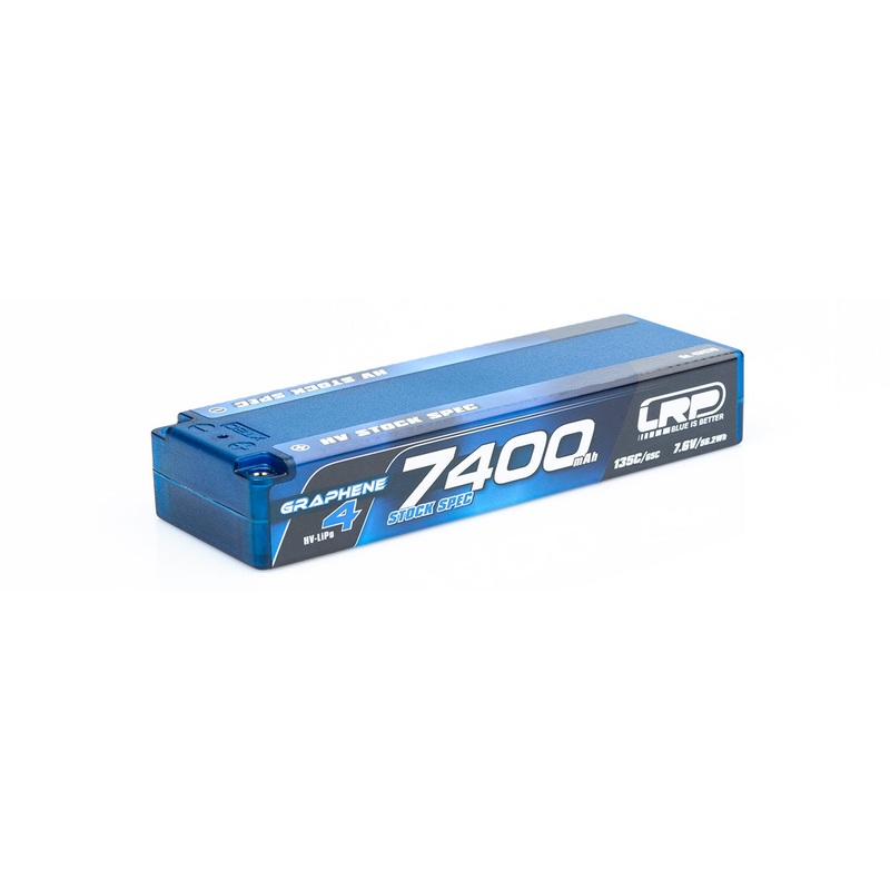 LRP – 7.6V Battery 7400mAH Lipo 135C Graphene 4 (HV Stock Spec)