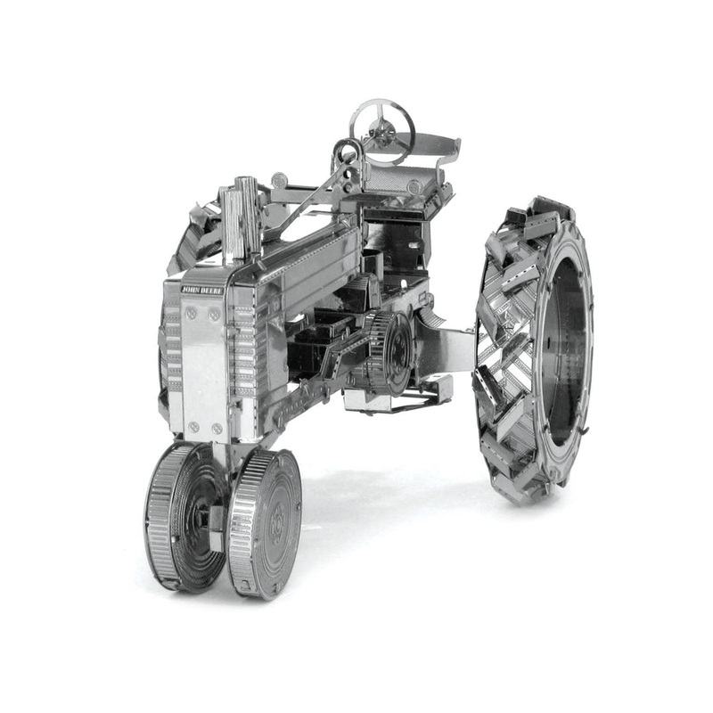 Model Kit Farm Tractor (Challenging Difficulty) Steel Model by Metal Earth