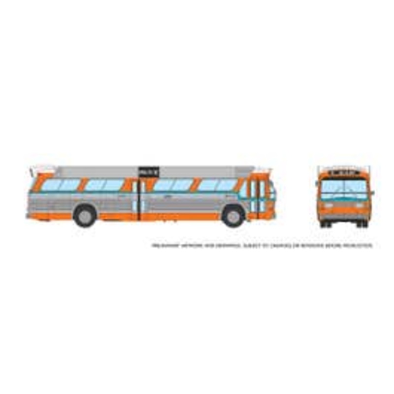 Rapido 753144 HO 1/87 New Look Bus (Deluxe): Miami-Dade: #144