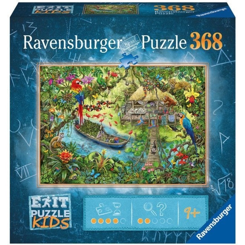 Ravensburger – Kids Escape Puzzle – Jungle Journey (368pcs)