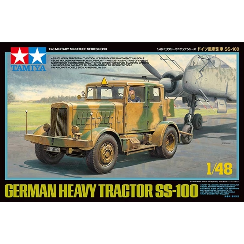 Tamiya – 1/48 German Heavy Tractor SS-100