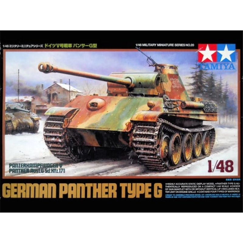 Tamiya – 1/48 German Panther G