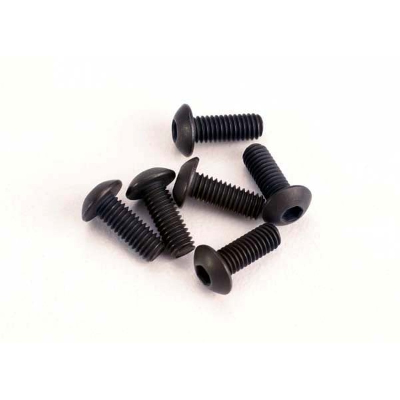 Traxxas – 2576 – Screws 3x8mm Button-Head Machine Screw (Most Cars)