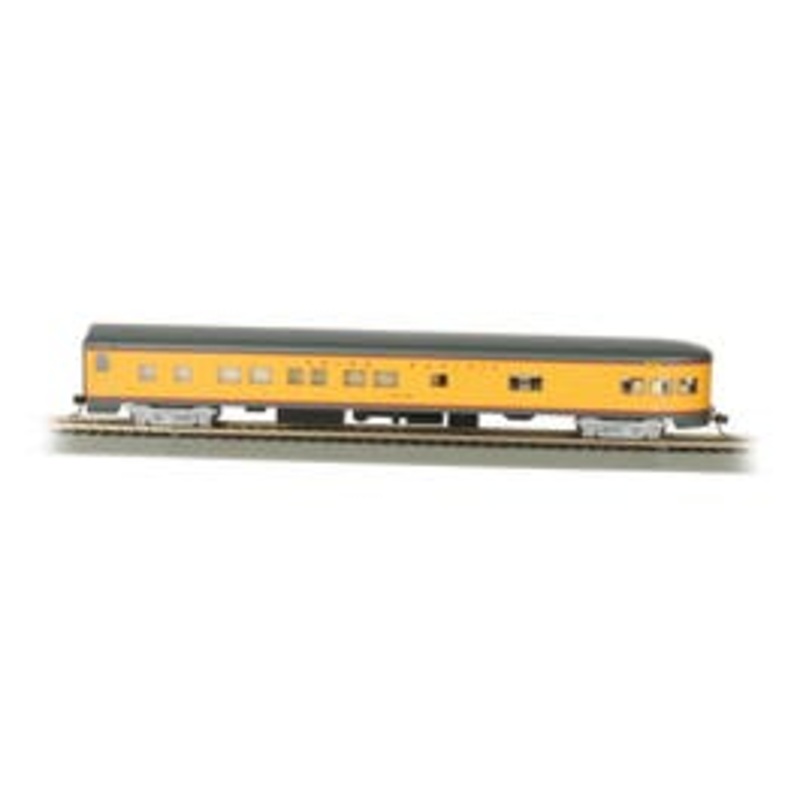 Bachmann #14304 UP Smooth-Side Observation Car w/ Lighted Interior