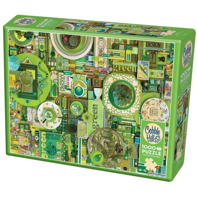 Cobble Hill – Green (1000pcs)