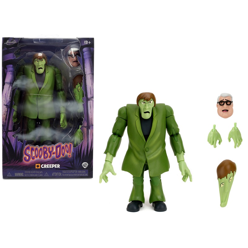 Creeper 6″ Moveable Figure with Accessories and Alternate Head and Hands “Scooby-Doo!” Franchise Model by Jada