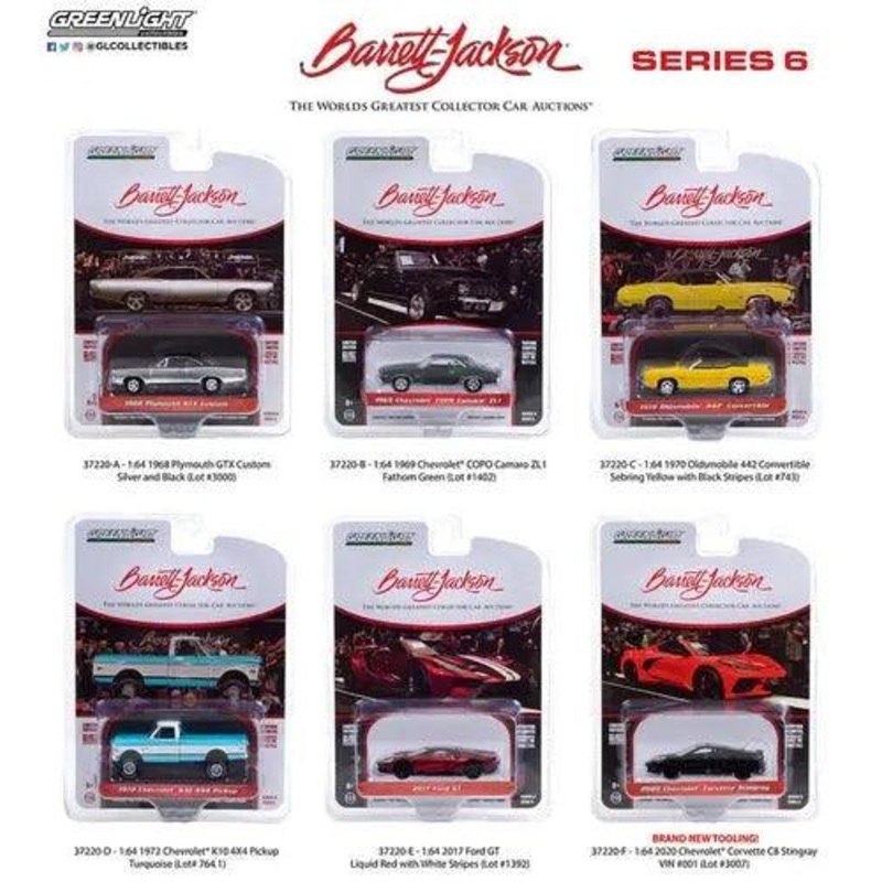 Greenlight – 1:64 Scale Barrett-Jackson Series 6 (CASE)