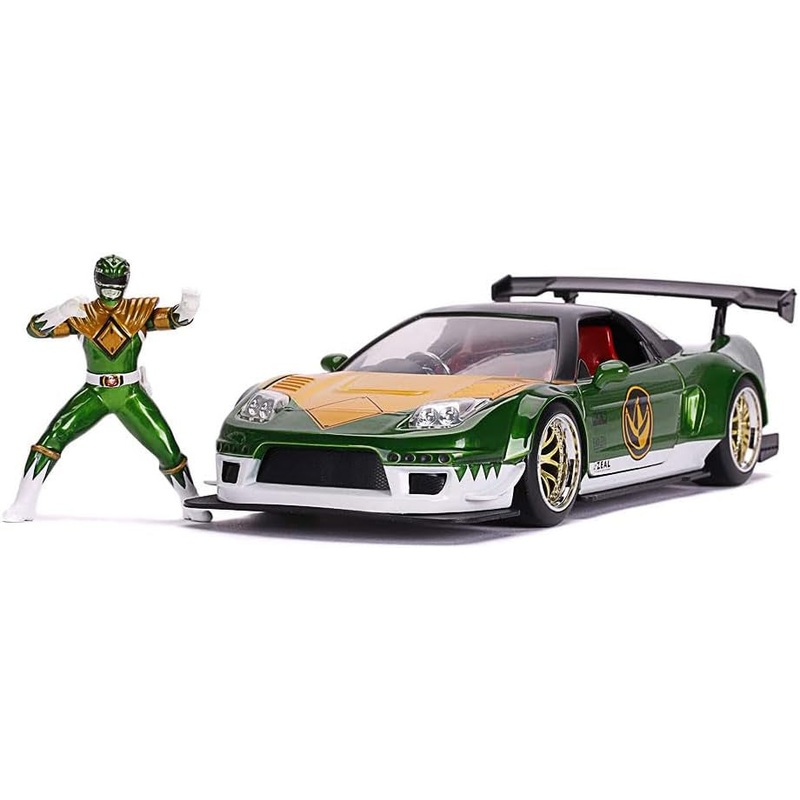 Jada – 1/24 Green Power Ranger & Honda NSX Type-R (2002) (Hollywood Rides)