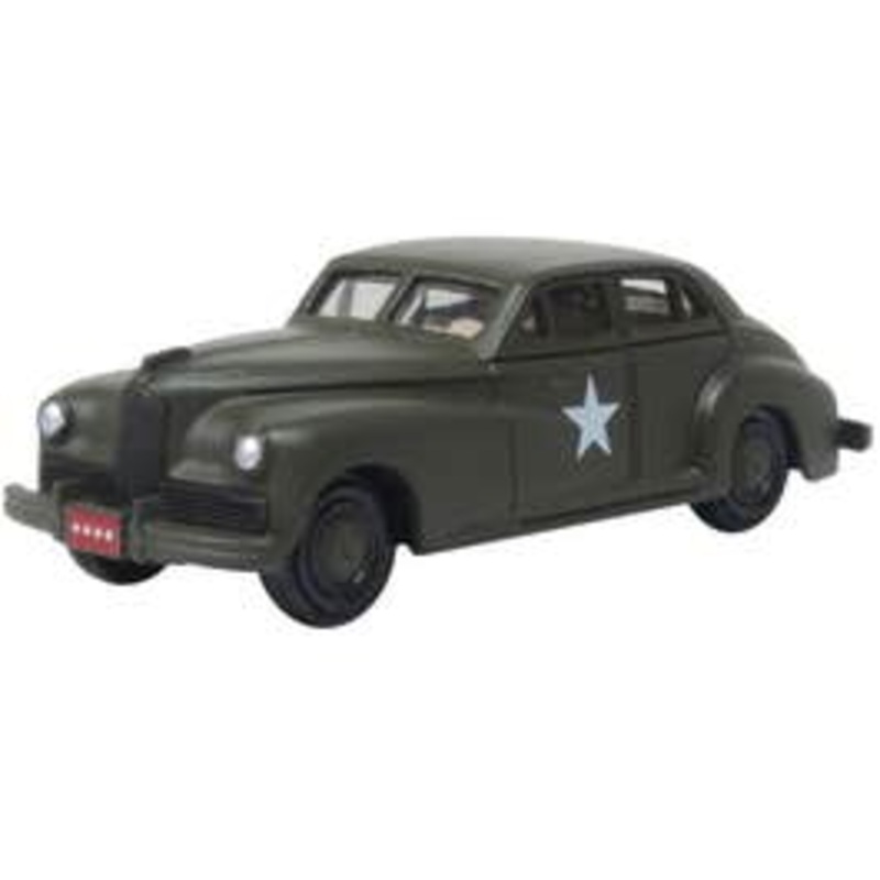 Oxford 87PC42002 HO 1942 Packard Clipper Touring Sedan Us Army Staff Car