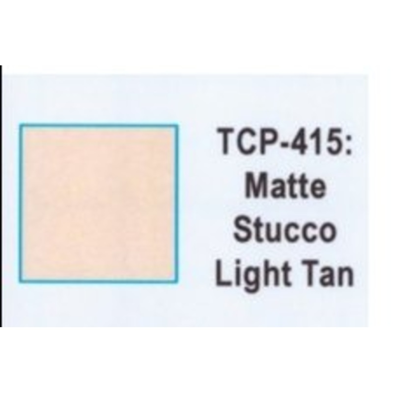 Tru Color TCP-415 Matte Light Tan Stucco, Paint 1 ounce