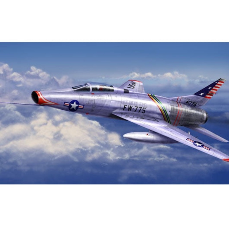 Trumpeter – 1/72F-100C Super Sabre