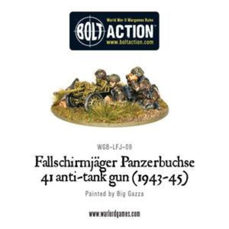 Warlord – Bolt Action  Fallschirmjager Panzerbuche 41 Anti-tank Gun