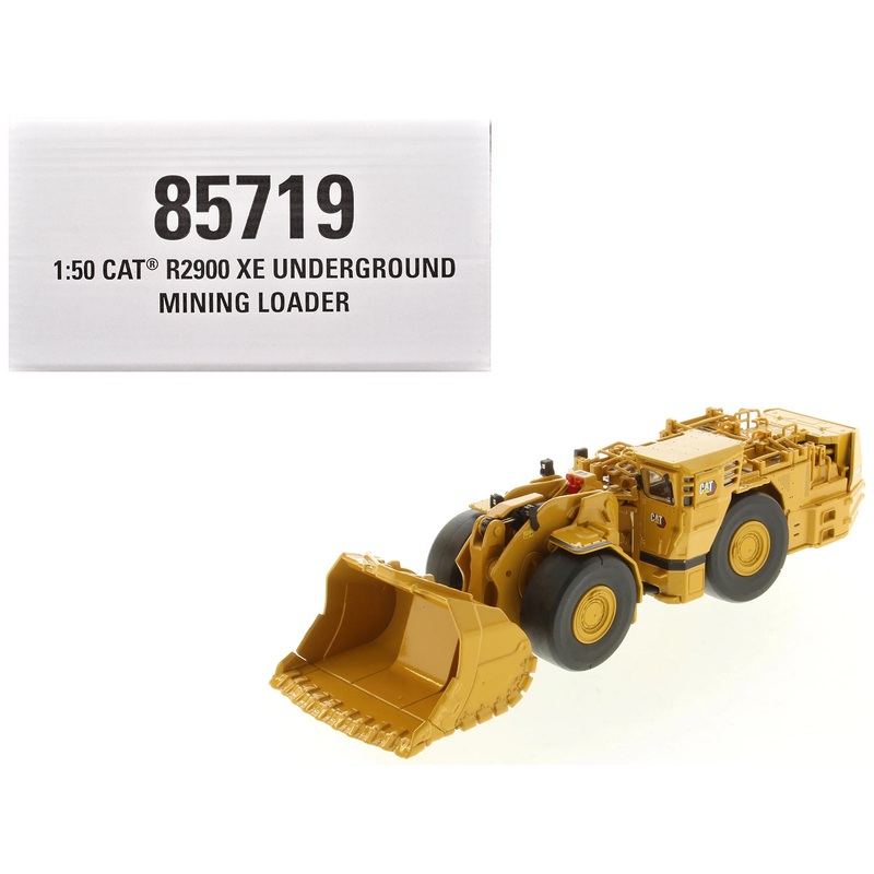 CAT Caterpillar R2900 XE Underground Mining Loader Yellow “High Line Series” 1/50 Diecast Model by Diecast Masters