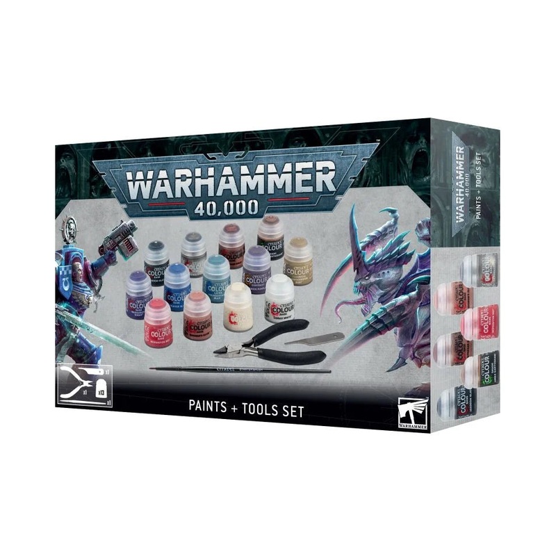GW – Warhammer 40000  Paints + Tools Set  (60-12)