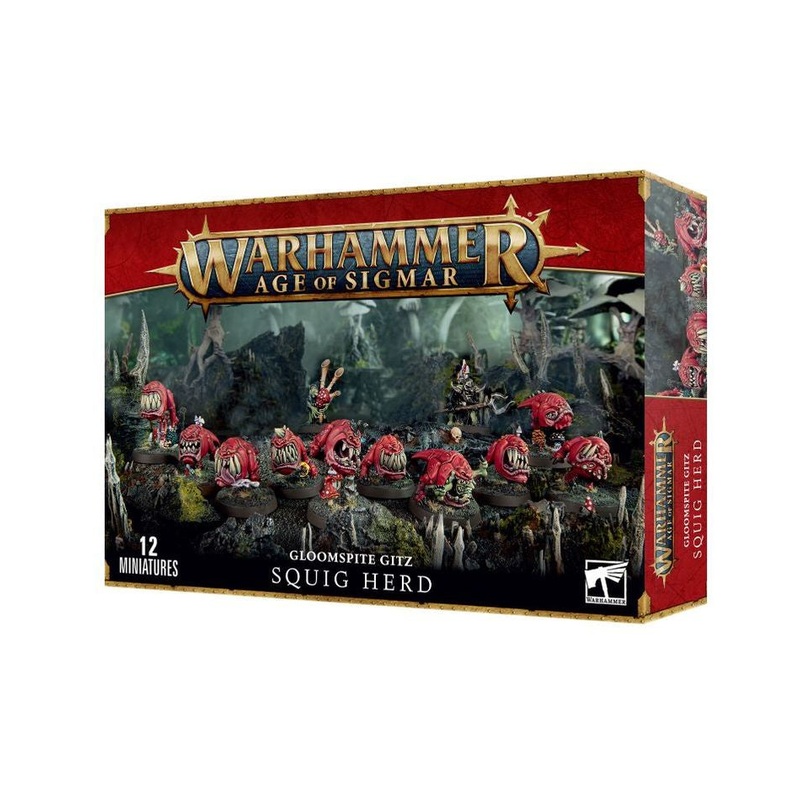 GW – Warhammer AOS Gloomspite Gitz: Squig Herd (89-48) (Old Box)