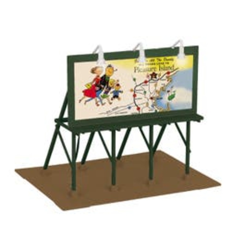 MTH 30-90701  O Lighted Billboard – Pleasure Island