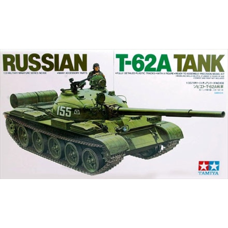 Tamiya – 1/35 Russian T-62A Tank