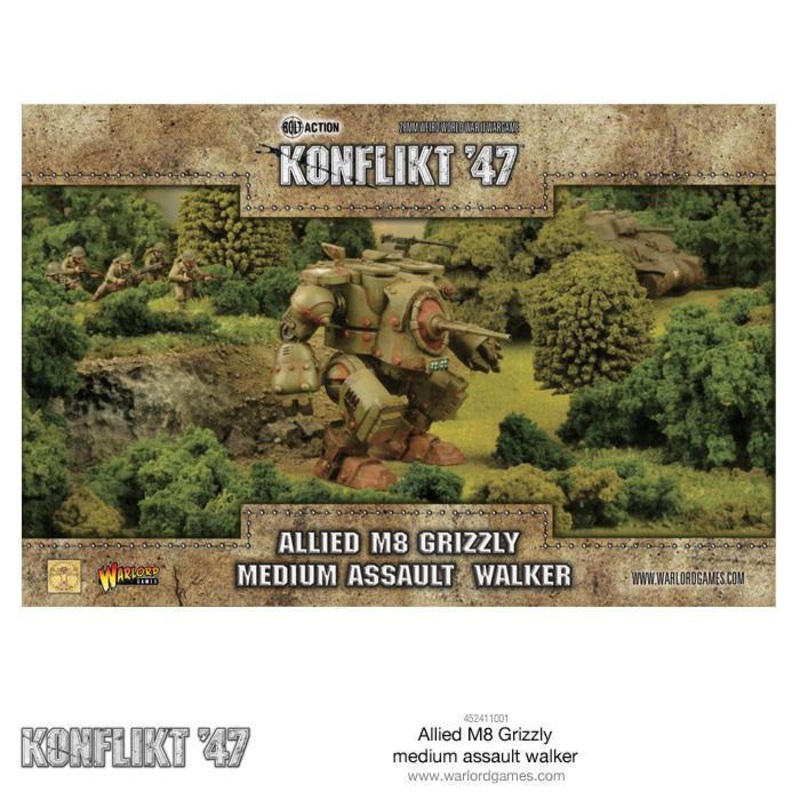 Warlord – Konflikt ’47 Allied M8 Grizzly Medium Walker