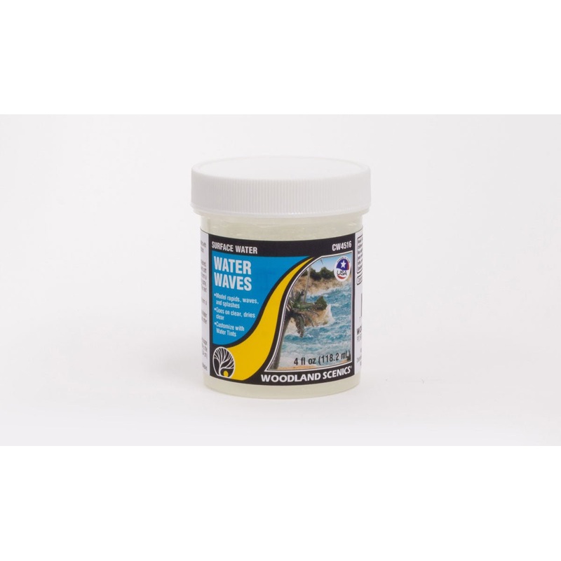 Woodland Scenics CW4516, Surface Water, Water Waves, 4fl oz