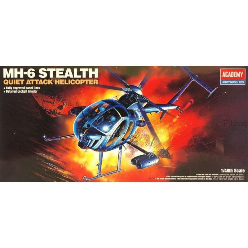 Academy – 1/48 Mh-6 Stealth Chopper