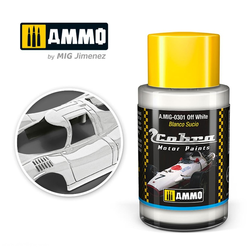 AMMO – 0301 Cobra Motor Off White