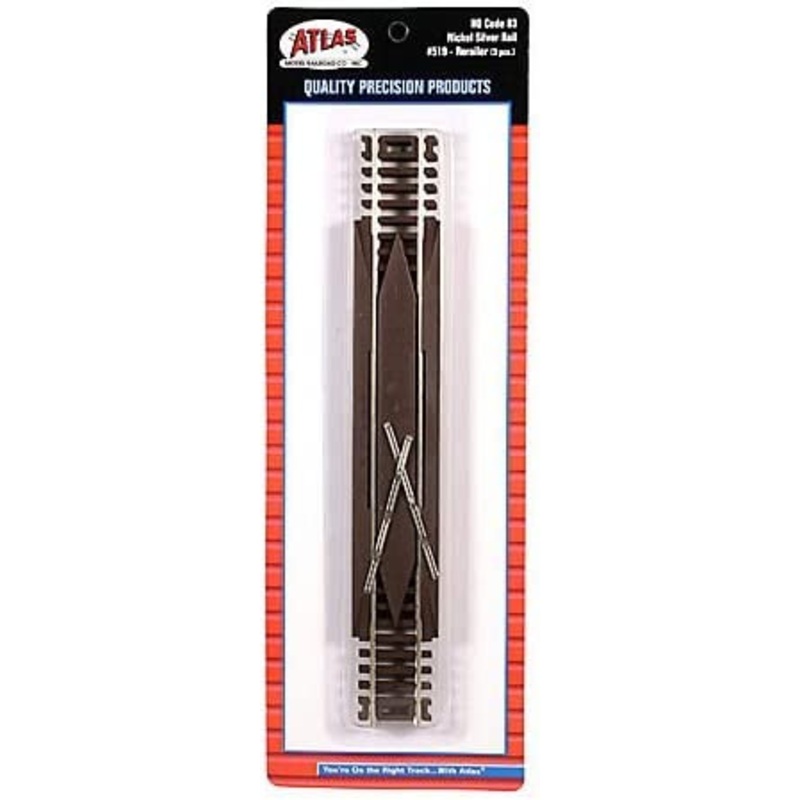 Atlas HO Scale 519 Code 83 Rerailer (3)