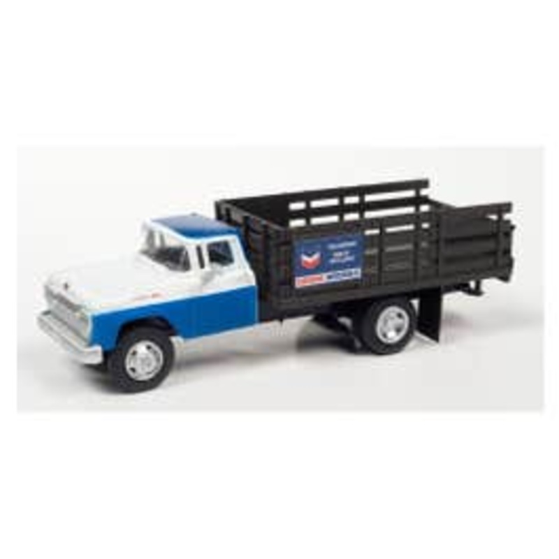 Classic Metal Works 30641  HO 1960 FORD STAKEBED TRUCK CHEVRON